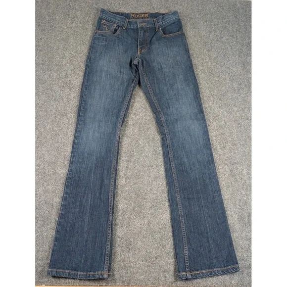 Kimes Ranch Roger Jeans Mens 28/32 Med Wash Western Cowboy Denim - Picture 2 of 9